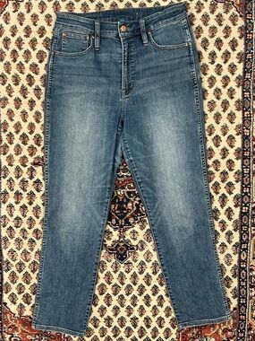 J CREW Vintage Slim Straight Jeans 30 10 Stretchy